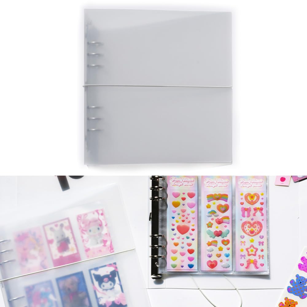 Amazon.co.jp: 韓国 A5 WIDE DECO POCKET コレクトブック トレカ